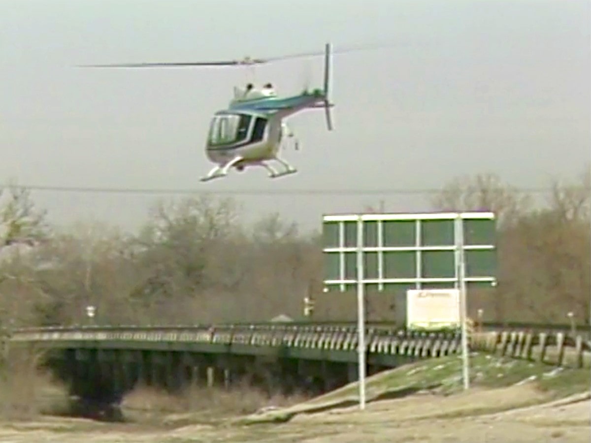 1985 photo showing the south Dallas location where Sarah's body was discovered.