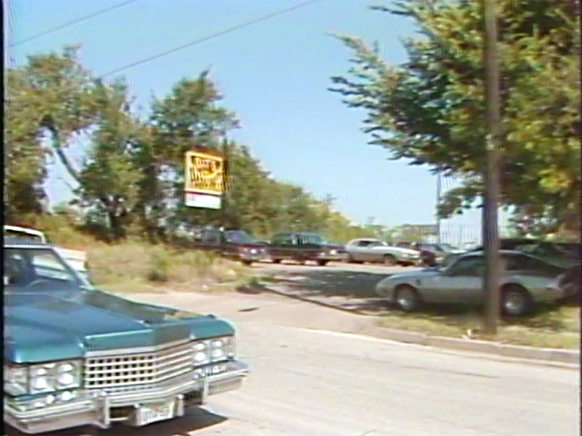 1983 photo of parking lot frequented by Mary Till